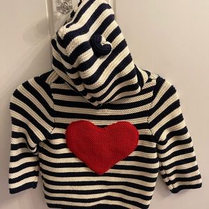 Baby gap 3-6 months sweater with heart